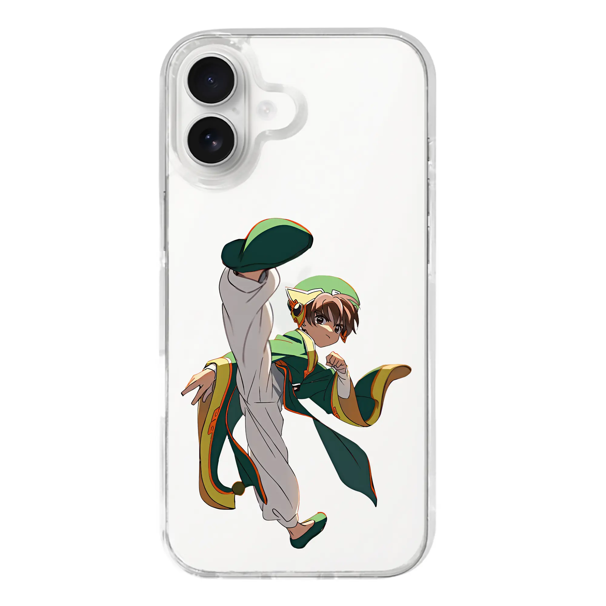 カードキャプターさくら グッズ,李小狼 - iPhone 17シリーズ 透明スマホケース – 薄型・耐衝撃・精密フィット保護カバー